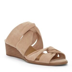 NEW Lucky Brand Rhilley Suede Sandal Size 9